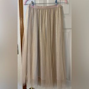 Tulle sparkly skirt